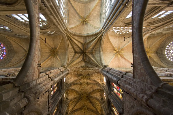 Avila katedra, Avila, Ispanija