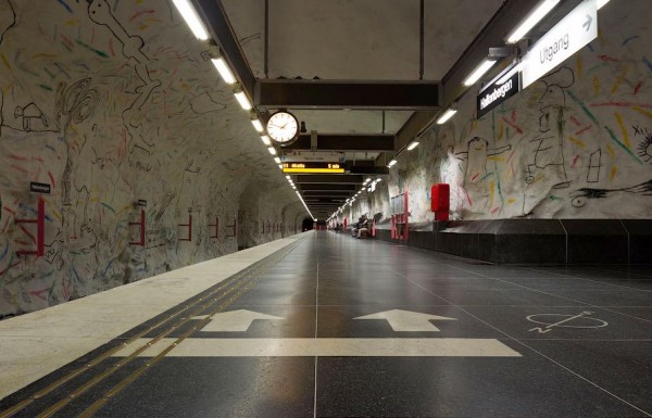 Stokholmo metro, Švedija